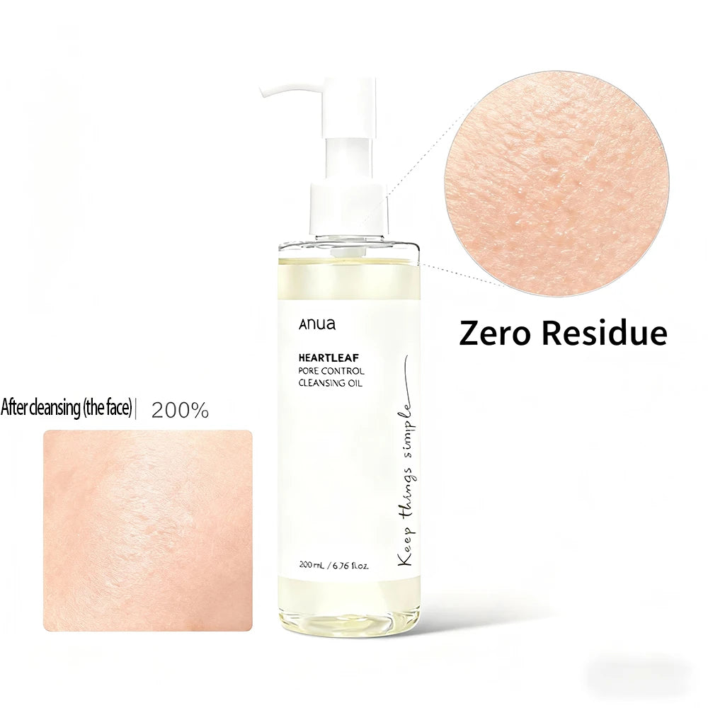 Huile Démaquillante Purifiante Heartleaf - Nettoyage en Profondeur