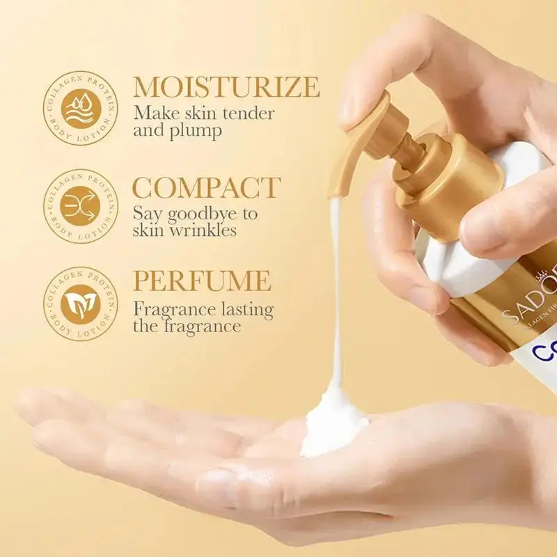 Lotion Corporelle Anti-Âge Collagène 10x - Golden Firming Series